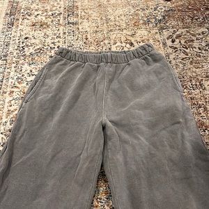 Grey Rosa brandy Melville sweatpants